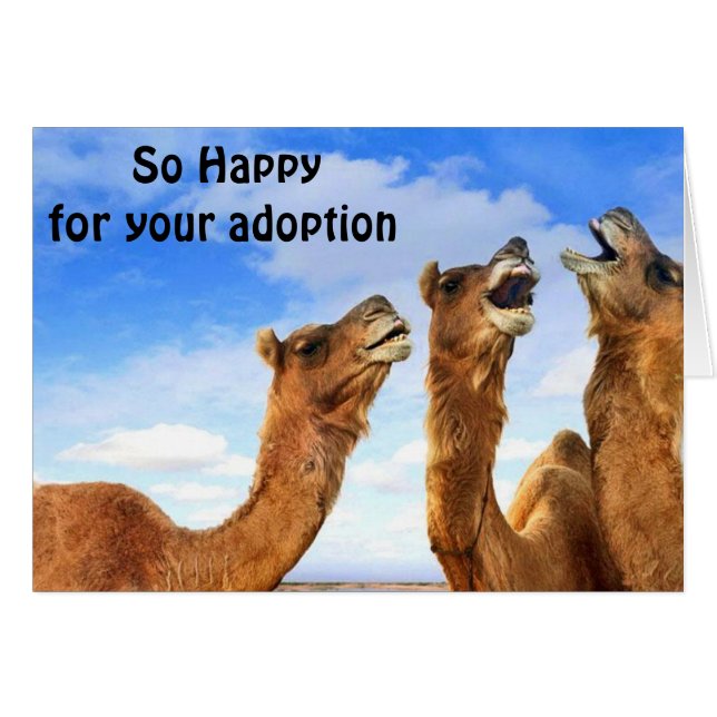 FELIZ POR SU ADOPCIÓN (Anverso (Horizontal))