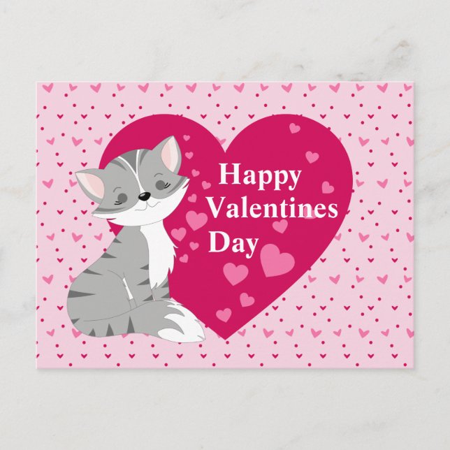 Feliz postal de San Valentín (Anverso)