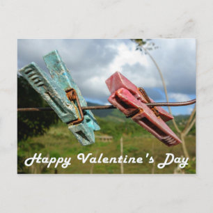 Feliz postal de San Valentín