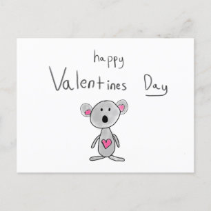 Feliz postal de San Valentín