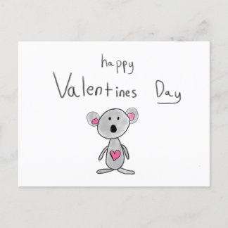 Feliz postal de San Valentín