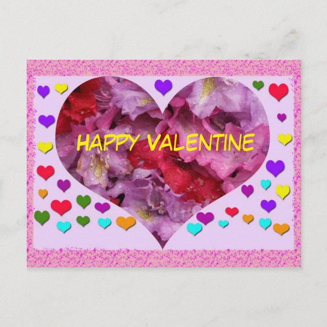 Feliz postal de San Valentín (Anverso)