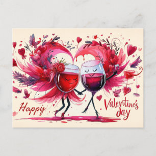 Feliz postal de San Valentín
