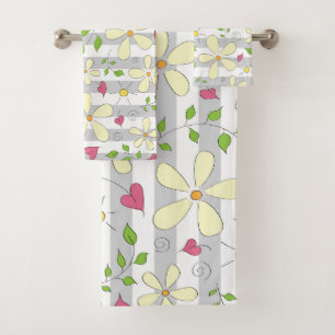 Feliz primavera chamóvil margarita diseño floral