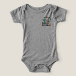 Feliz primer cumpleaños bebé feliz cumpleaños