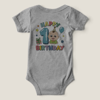 Feliz primer cumpleaños bebé feliz cumpleaños