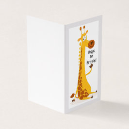 Feliz primer cumpleaños - Tarjeta para niños