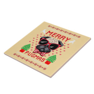 ¡Feliz Pugmas! Baldosa