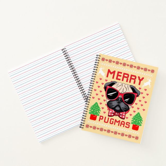 ¡Feliz Pugmas! Cuaderno (Interior)