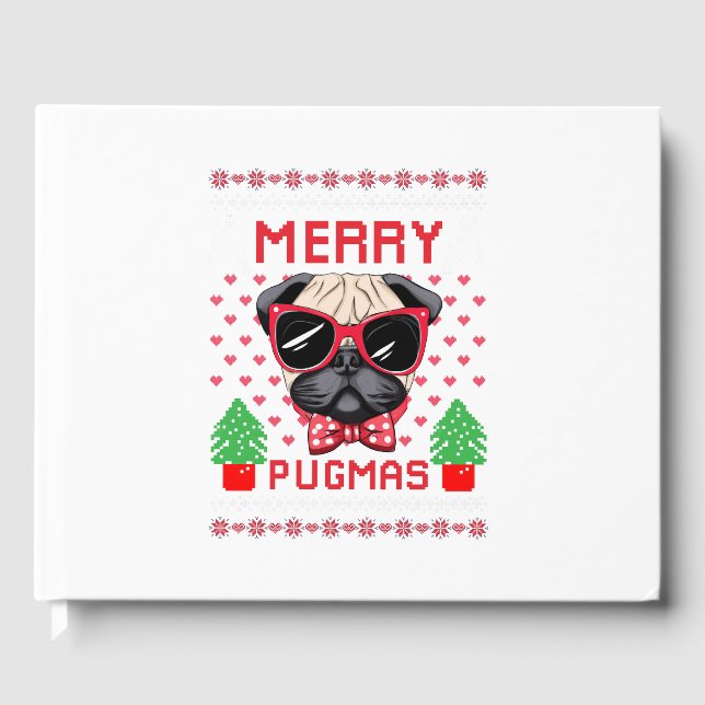 ¡Feliz Pugmas! Libro de visitas (Anverso)