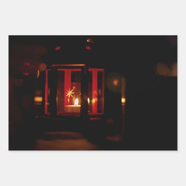 ¡Feliz regalo de Navidad, papel de envoltura! (Anverso)