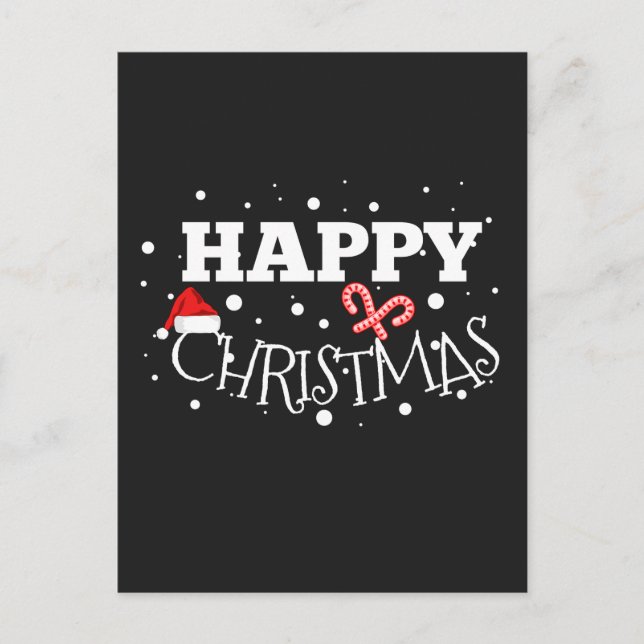 Feliz regalo de Navidades en Navidad (Anverso)