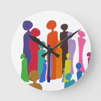 Feliz reloj de pared