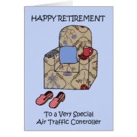 Feliz retiro al controlador de tráfico aéreo