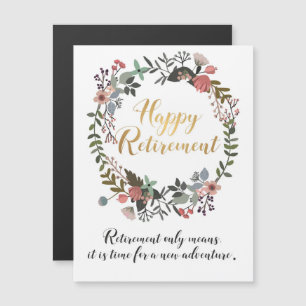 Feliz retiro Felicitaciones Deseos Regalo