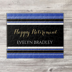 Feliz retiro rompecabezas de Jigsaw