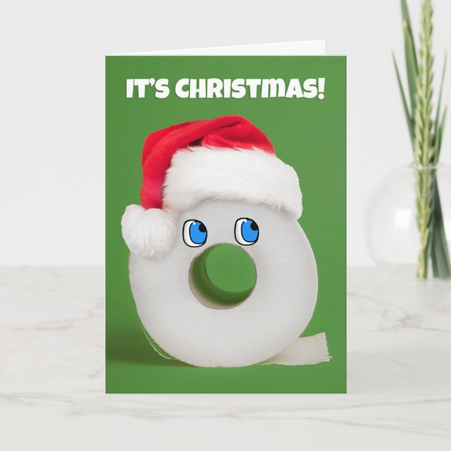 Feliz Rollo de Conversación de Navidad de papel hi (Anverso)