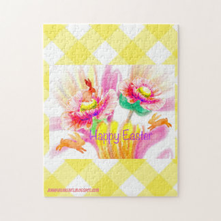 Feliz rompecabezas de hopping