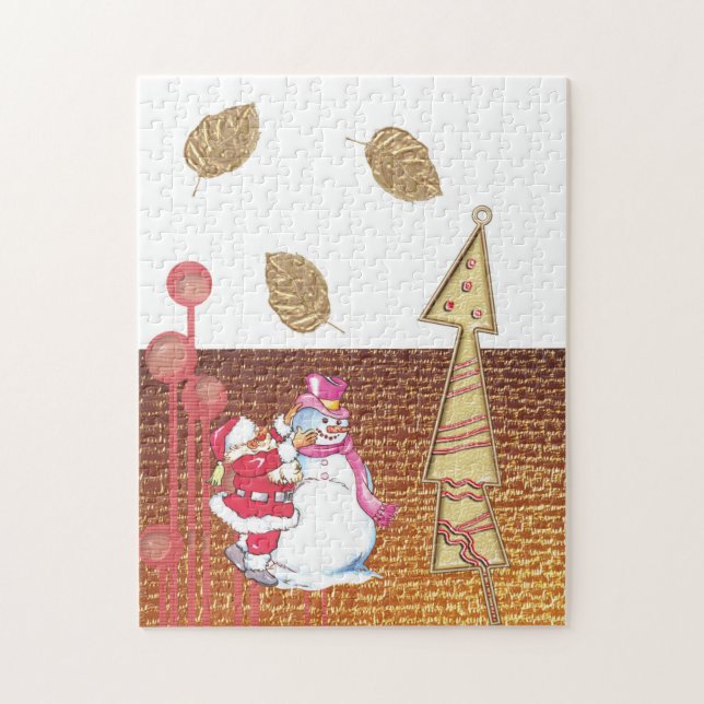 Feliz rompecabezas navideño Navidades Juguetes de  (Vertical)