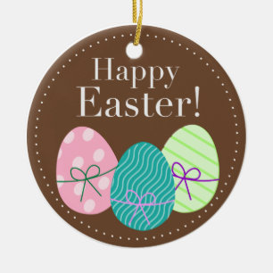 Feliz Ronda de Ornamentos de Huevos de Pascua