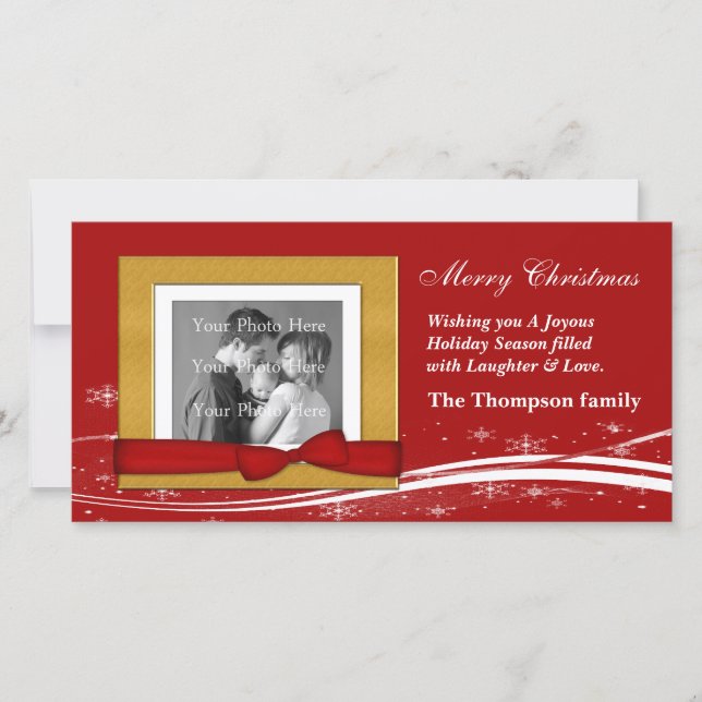 Feliz Saludo de Navidad (Anverso)