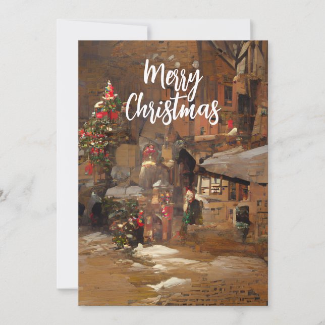 Feliz saludo de Navidad (Anverso)