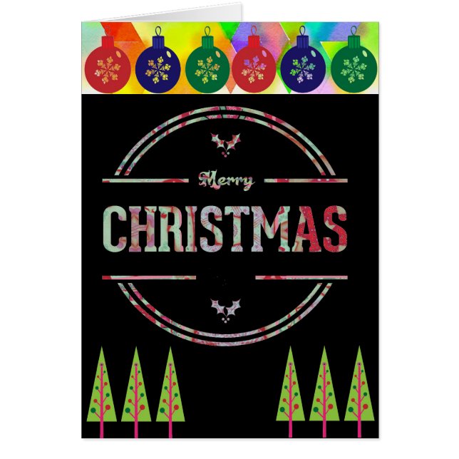 Feliz Saludo de Navidad (Frente)