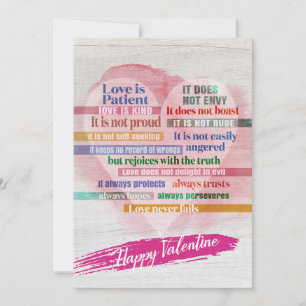 Feliz San Valentín - 1 corintios 13