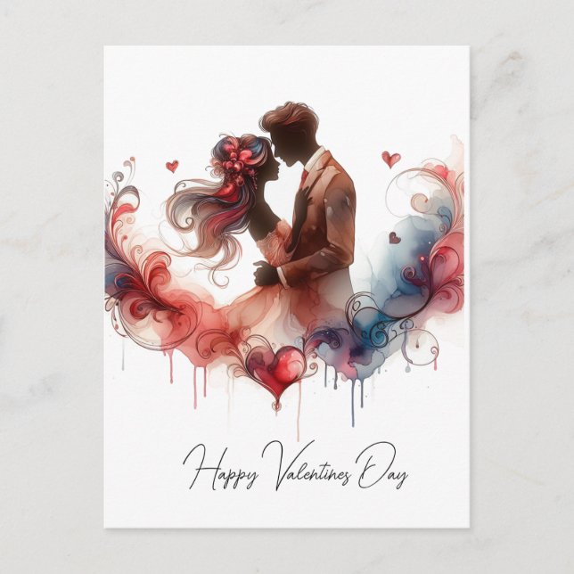 Feliz San Valentín tarjetas de amor (Anverso)