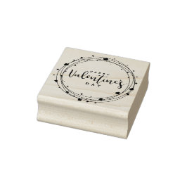 Feliz sello de goma de San Valentín