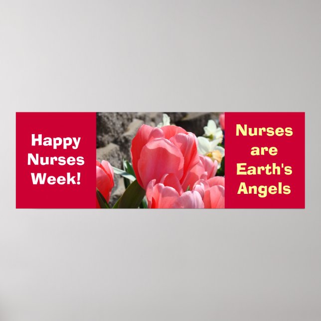 ¡Feliz Semana de las Enfermeras! posters personali (Frente)