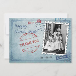 Feliz Semana de las Enfermeras. Tarjeta de Persona