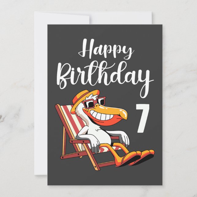 feliz séptimo cumpleaños (Anverso)