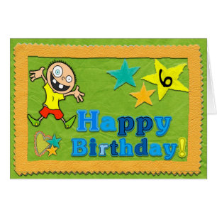 Feliz sexto cumpleaños