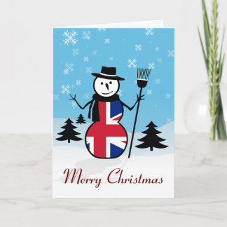 Feliz Sindicato de Navidad Jack British Snowman Ca