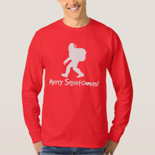 ¡Feliz Squatchmas! Camiseta