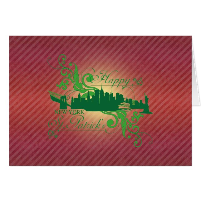 FELIZ ST.PATRICKS - Notecard (Anverso (Horizontal))