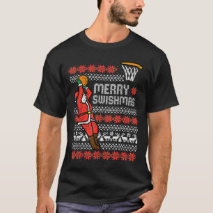 Feliz Swishmas Suéter Feo De Navidad Pijama Esquel