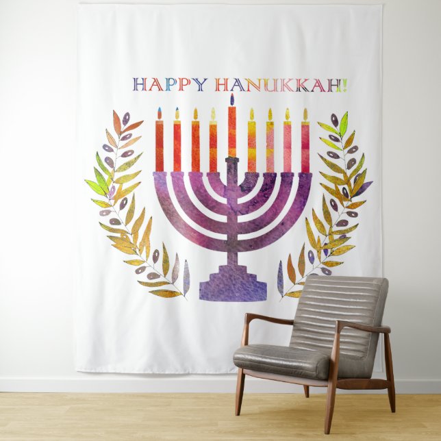 Feliz Tapiz Hanukkah (In situ)