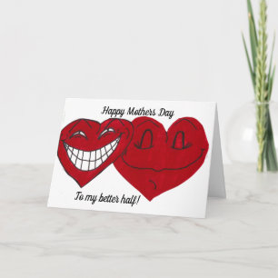 FELIZ tarjeta de chiste DÍA DE LA MADRE