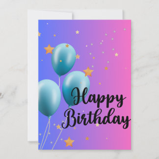 FELIZ TARJETA DE CUMPLEAÑOS