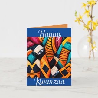 Feliz tarjeta de felicitación de Kwanzaa
