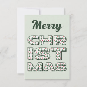 Feliz tarjeta de felicitación de Navidad. Saludos 