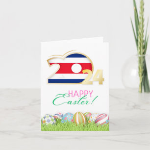 Feliz Tarjeta de felicitación de Pascua 2024 "Cost