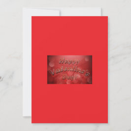 Feliz tarjeta de felicitación de San Valentín