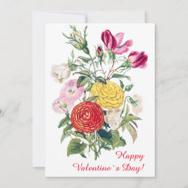Feliz tarjeta de felicitación de San Valentín