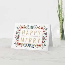 Feliz tarjeta de felicitación feliz del día de