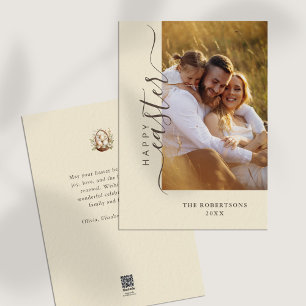 Feliz Tarjeta de felicitación Minimalista moderna