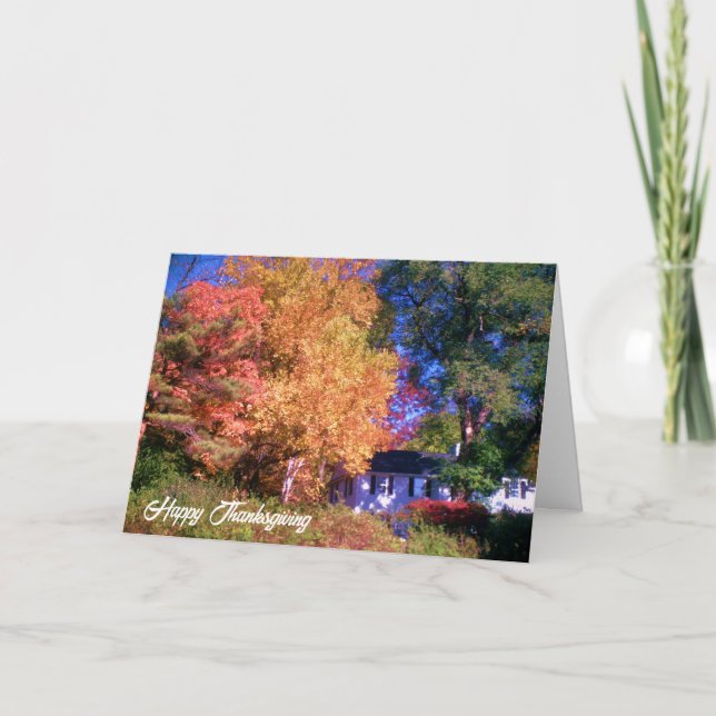 FELIZ tarjeta de GRACIAS (Anverso)