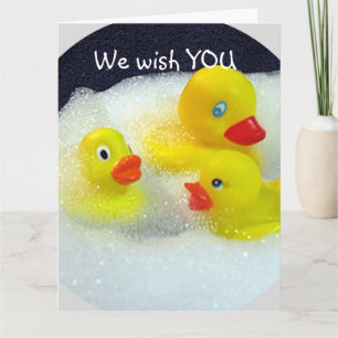 FELIZ TARJETA DE GRUPO QUACKY PARA 40°